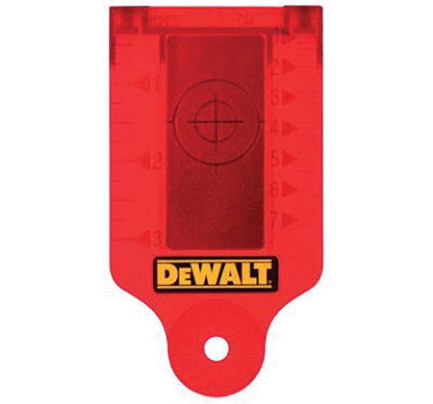 Carte cible avec base magnétique - Dewalt