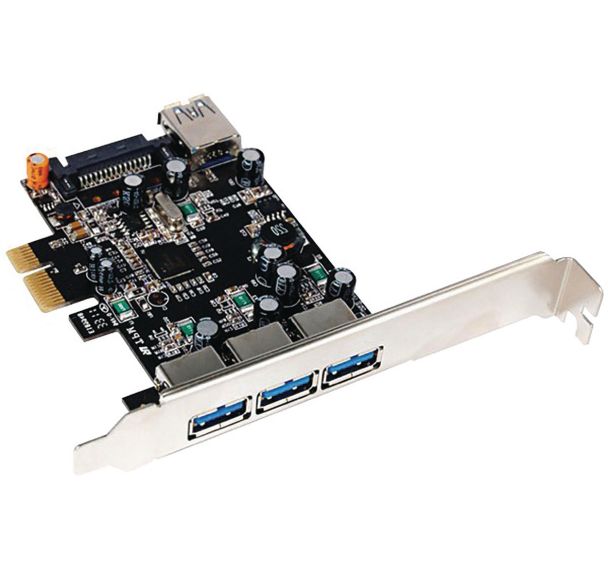 Carte contrôleur USB 3.0 PCI-Express 3 ports
