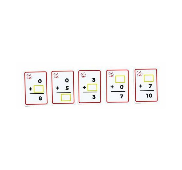 Cartes à compléter de '1 à 10'