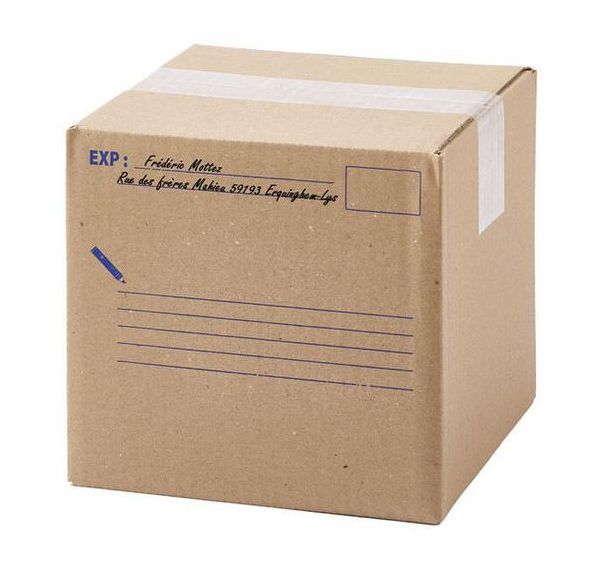 Carton d'expédition à simple cannelure - Mottez