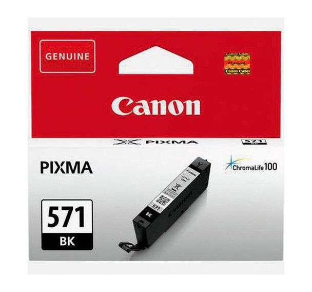 Cartouche Canon CLI-571 BK 0385C001 noire