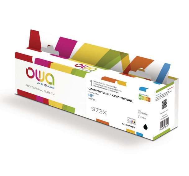 Cartouche d'encre 973 X haute capacité compatible HP - Owa