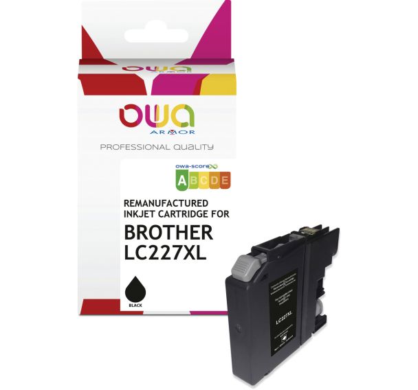 Cartouche d'encre remanufacturée BROTHER LC-227 XL - Noir