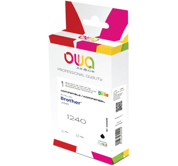 Cartouche d'encre remanufacturée BROTHER LC1240 - OWA