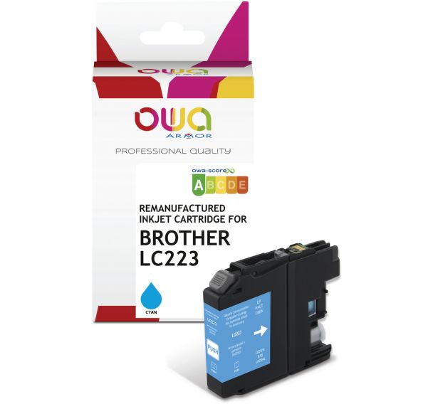 Cartouche d'encre remanufacturée BROTHER LC223 - OWA