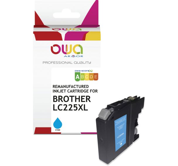 Cartouche d'encre remanufacturée Brother LC-225 XL - Owa