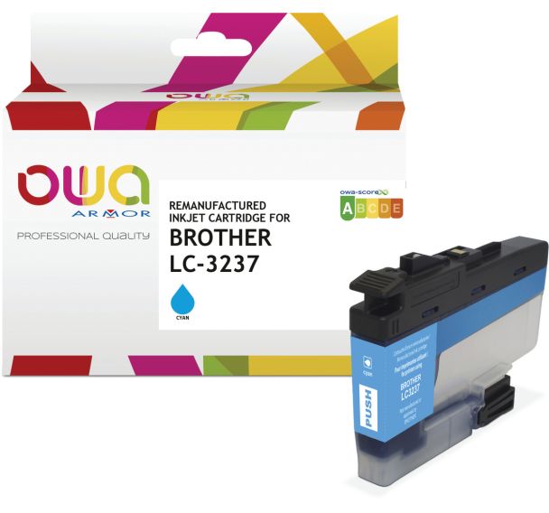 Cartouche d'encre remanufacturée Brother LC3237 - Owa