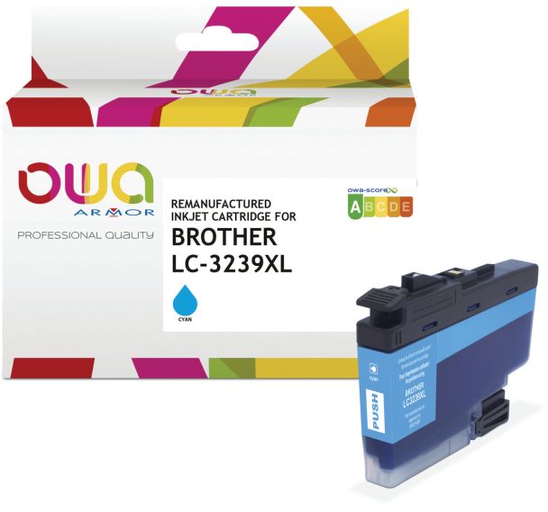 Cartouche d'encre remanufacturée Brother LC3239XL - Owa