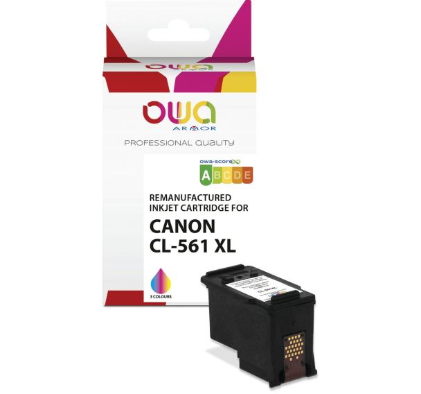 Cartouche d'encre remanufacturée Canon CL-561 XL 3 Couleurs