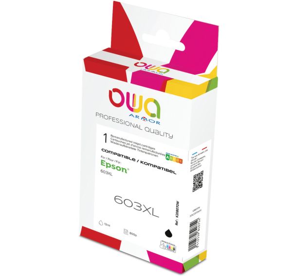 Cartouche d'encre remanufacturée EPSON 603XL - OWA