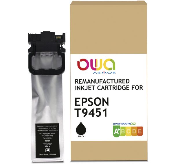 Cartouche d'encre remanufacturée EPSON T9451 - OWA