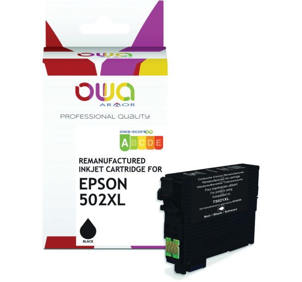 Cartouche d'encre remanufacturée Epson 502XL - OWA