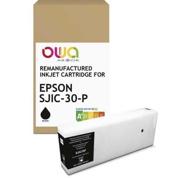 Cartouche d'encre remanufacturée Epson C 33 S0 20639 Noir