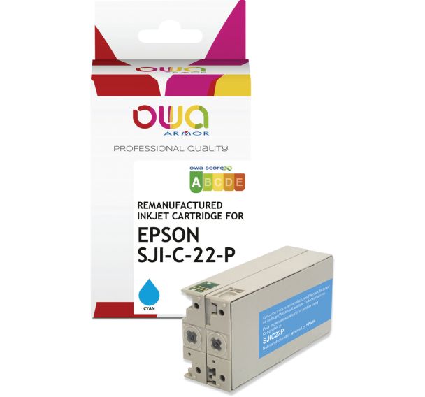 Cartouche d'encre remanufacturée Epson SJI-C-22-P - Owa