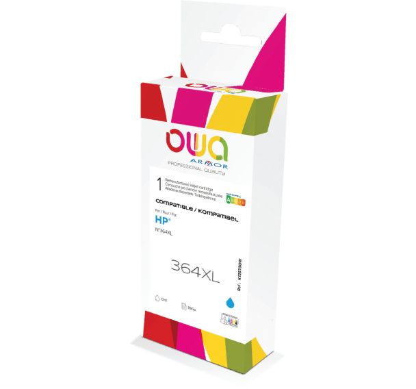 Cartouche d'encre remanufacturée HP 364XL - Owa