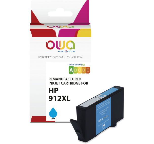 Cartouche d'encre remanufacturée HP 912XL - Owa