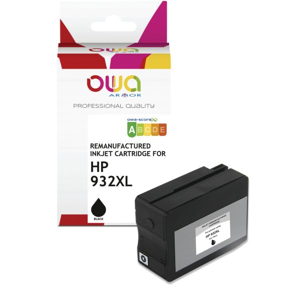 Cartouche d'encre remanufacturée HP 932XL - OWA
