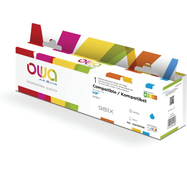 Cartouche d'encre remanufacturée HP 981X - Owa