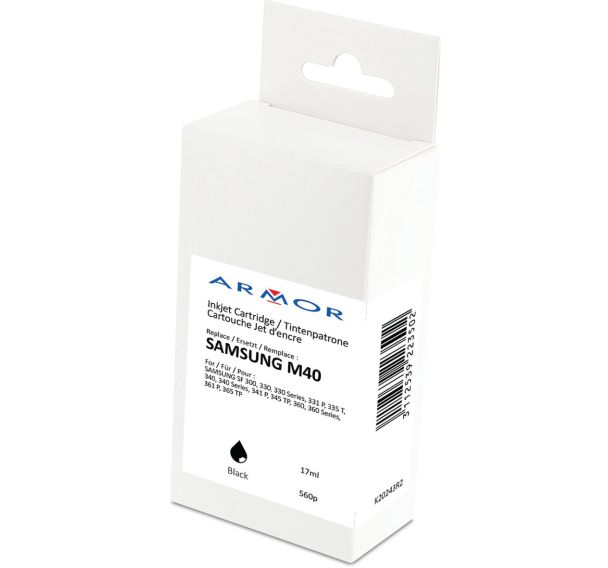 Cartouche d'encre remanufacturée Samsung M40 - Noir