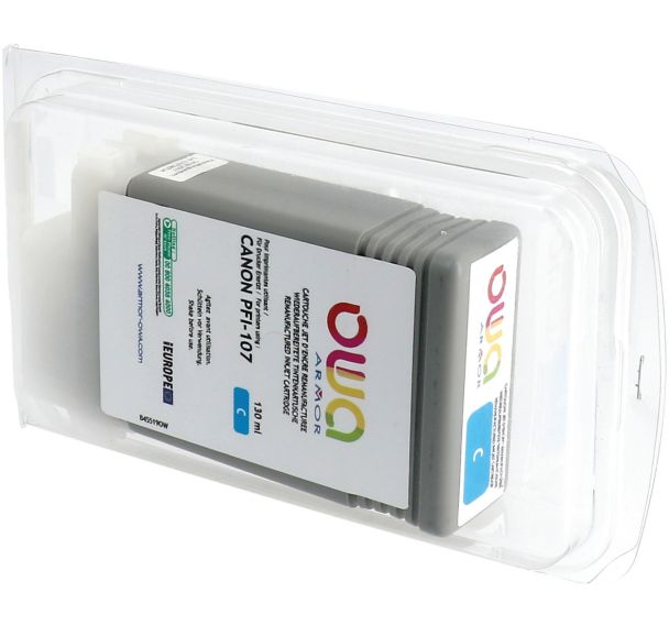 Cartouche d'encre traceur remanufacturée Canon PFI-107 - Owa