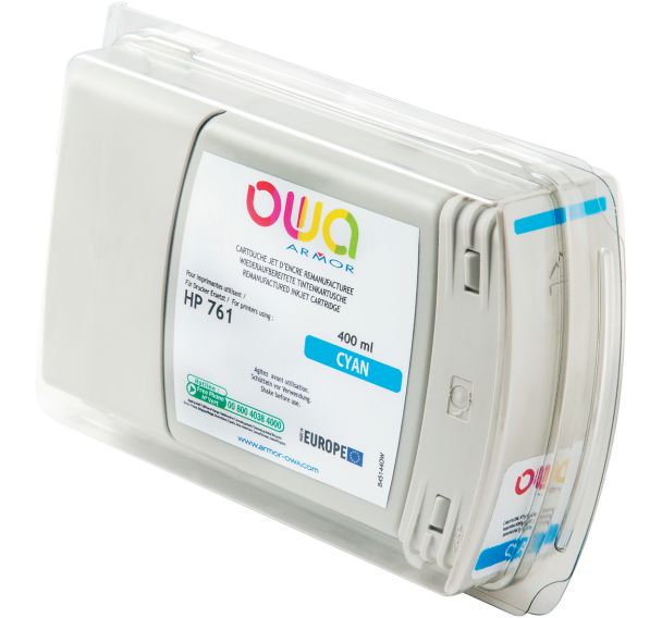 Cartouche d'encre traceur remanufacturée HP 761 - OWA