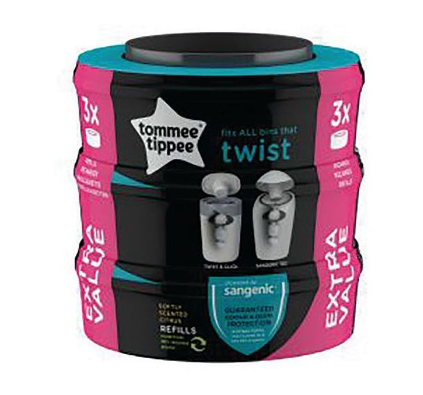 Cartouche d'enveloppes plastique pour couches bébé_Tommee Tippee