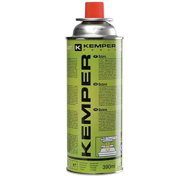 Cartouche de gaz butane 390ml à baïonnette