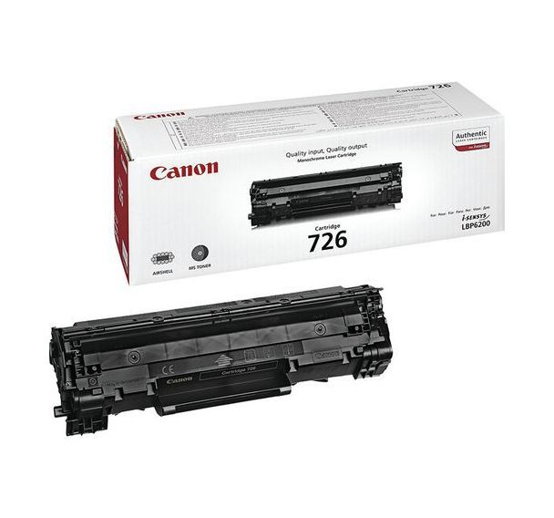 Cartouche de toner Canon CRG-726 Noire
