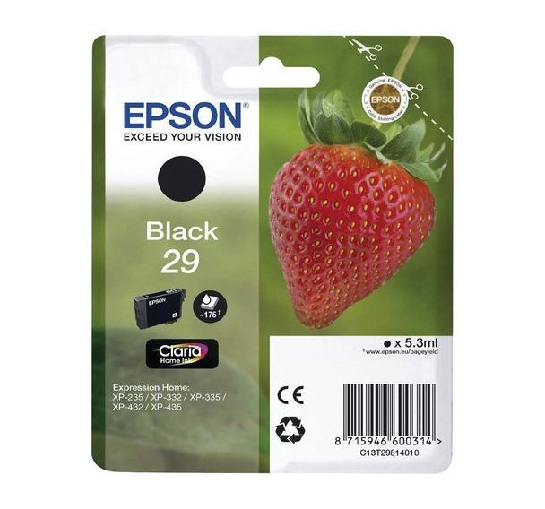 Cartouche jet d'encre 29 ''Fraise'' - Epson
