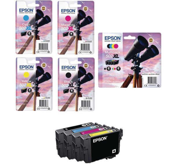 Cartouche jet d'encre 502XL ''Jumelles'' - Epson