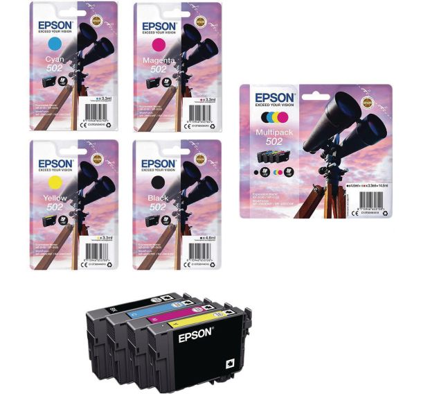 Cartouche jet d'encre 502 ''Jumelles'' - Epson