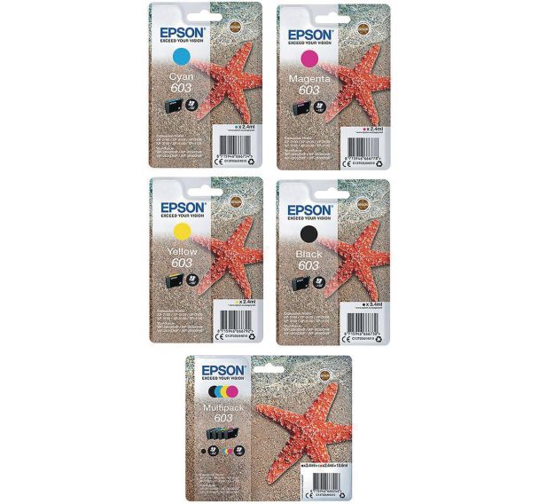 Cartouche jet d'encre 603 ''Etoile de mer'' - Epson