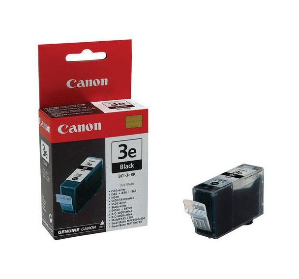 Cartouche jet d'encre BCI-3eBK Noir  - Canon