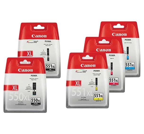 Cartouche jet d'encre CLI 551XL / PGI-550 XL - Canon