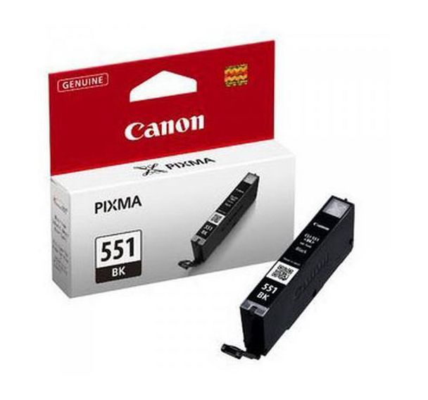 Cartouche jet d'encre Canon CLI-551BK 6508B001 noir photo