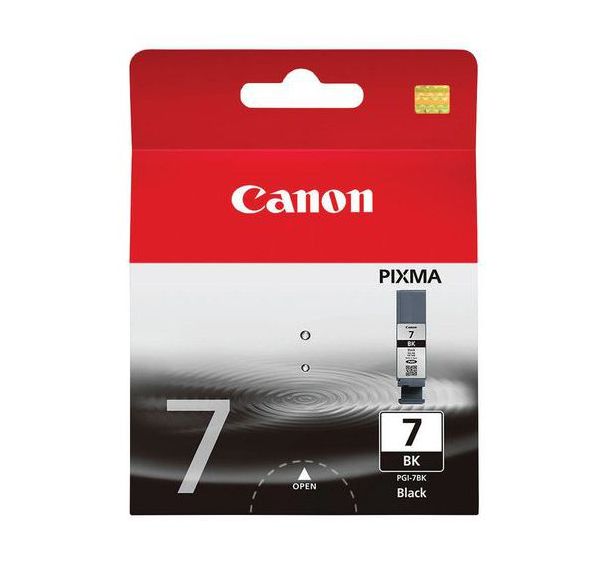 Cartouche jet d'encre PGI-7BK Noir pigmenté - Canon