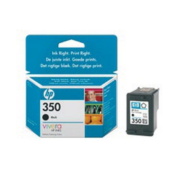 Cartouche jet d'encre noire HP 350 CB335EE Viviera