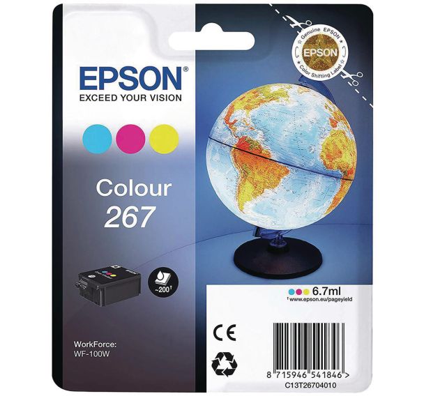 Cartouche jet encre 267 ''Globe'' - EPSON