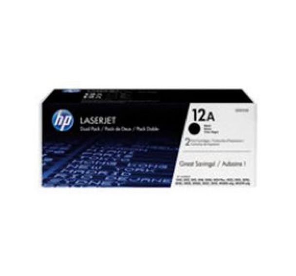 Cartouche toner laser HP noire HP-Q2612A (HP12A)