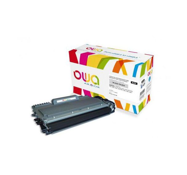 Cartouche toner laser compatible Brother TN2220 noire