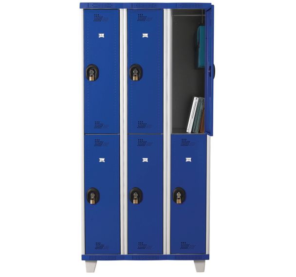 Casier vestiaire 2 cases superposées Actu - Acial