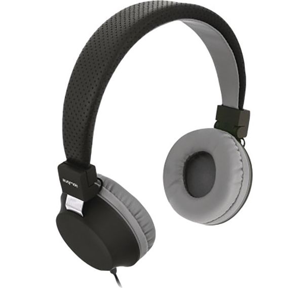 Casque Stéréo BE COLOR Jack 3.5 mm noir et gris CAMPUS