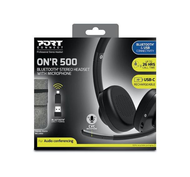Casque Stéréo Binaural Bluetooth Rechargeable Pro