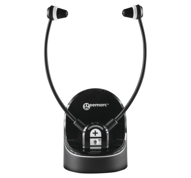 Casque TV CL7370 OPTI amplifié avec entrée optique - Geemarc