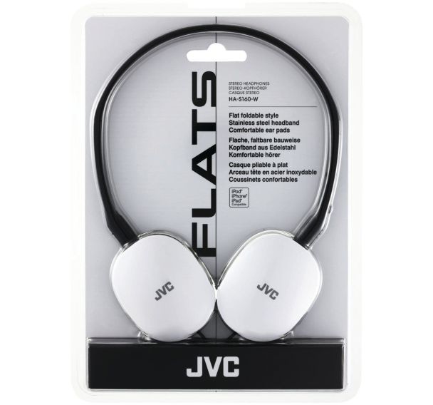 Casque audio ''Flats'' HA-S160 Blanc - JVC