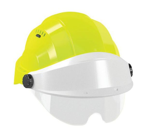 Casque avec lunette Orizon® - Jaune fluo - Taliaplast