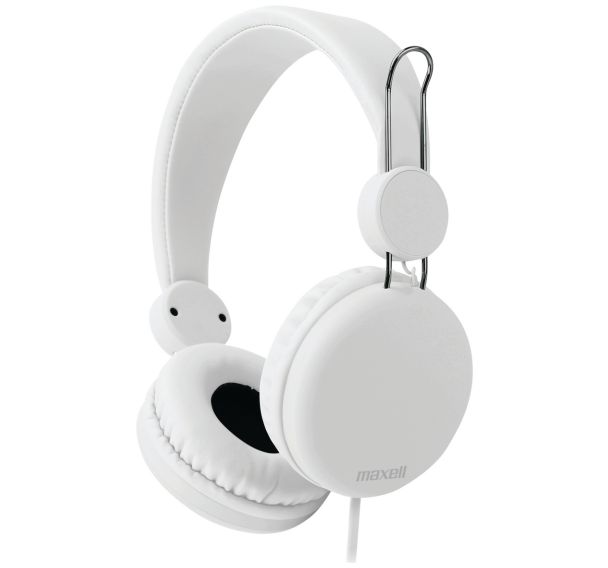 Micro-casque avec micro sur fil Spectrum Blanc - Maxell