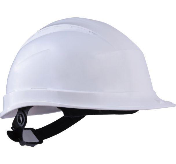 Casque de chantier SuperQuartz - Taille Ajustable - Blanc