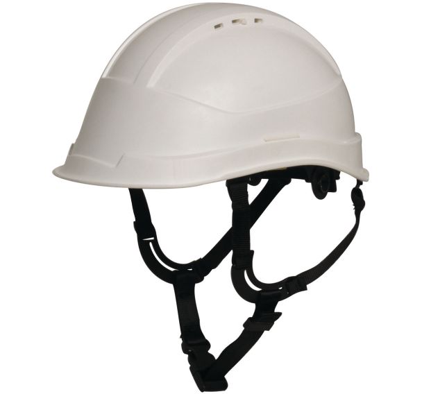 Casque de protection à 4 points boucle blanc