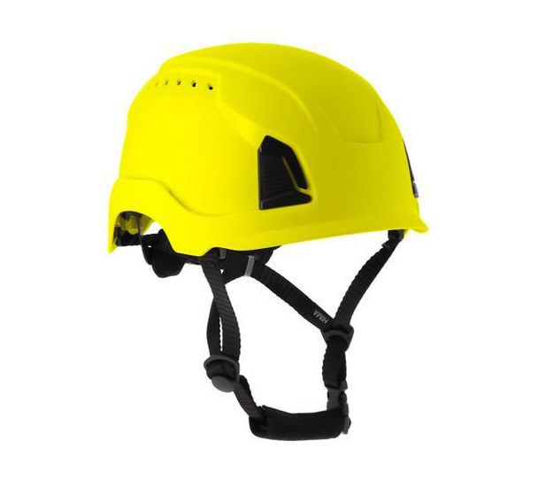 Casque de protection aéré jaune EN 397 EN 12492 HIMAJ - Singer Safety